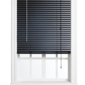 ALUMINIUM VENETIAN BLIND MATT BLACK
